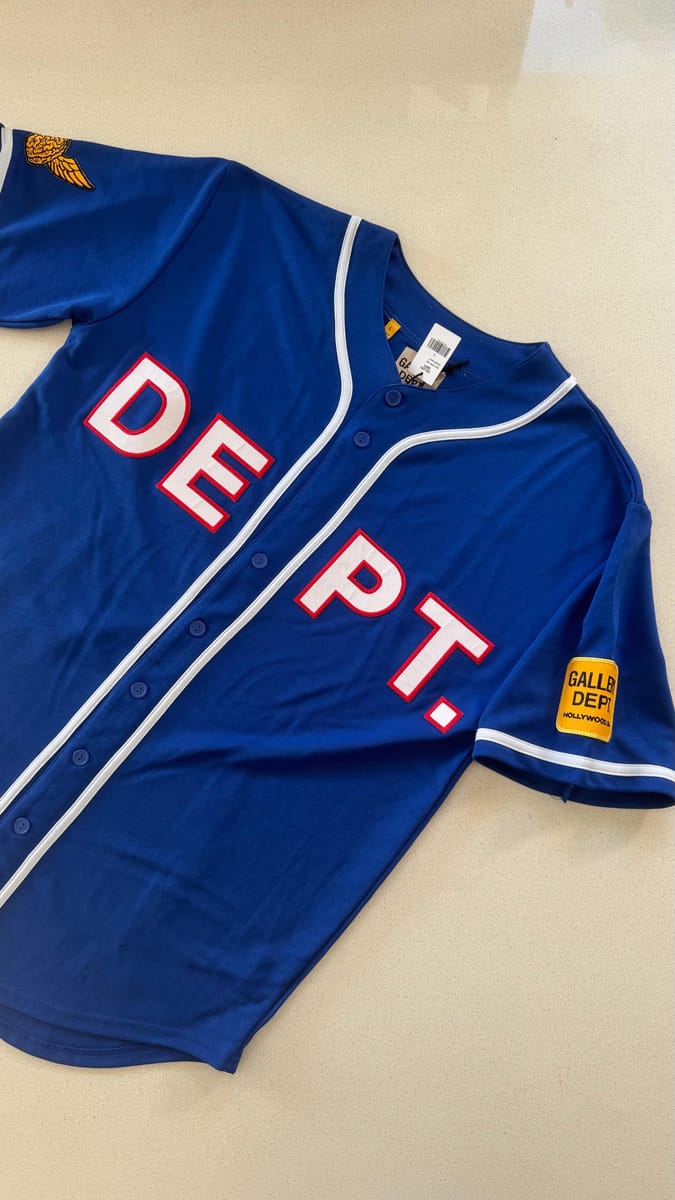 Gallery Dept. Echo Park Baseball Jersey "Blue"