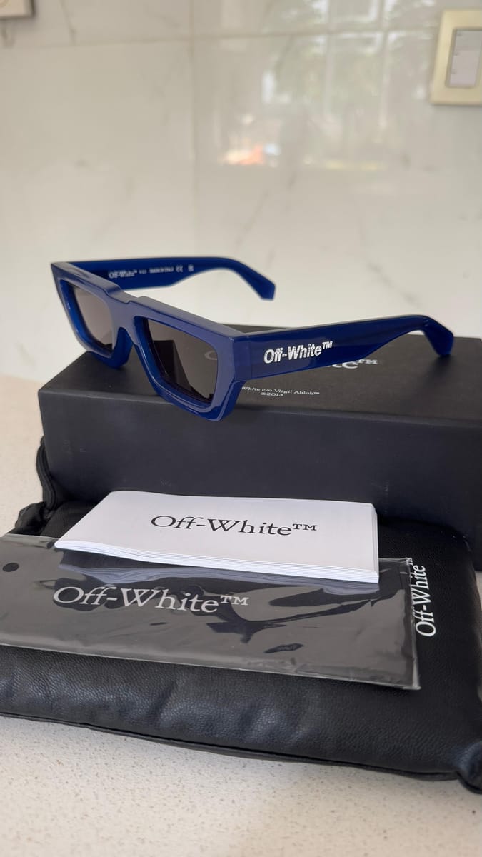 Off-White Manchester Sunglasses "Blue"
