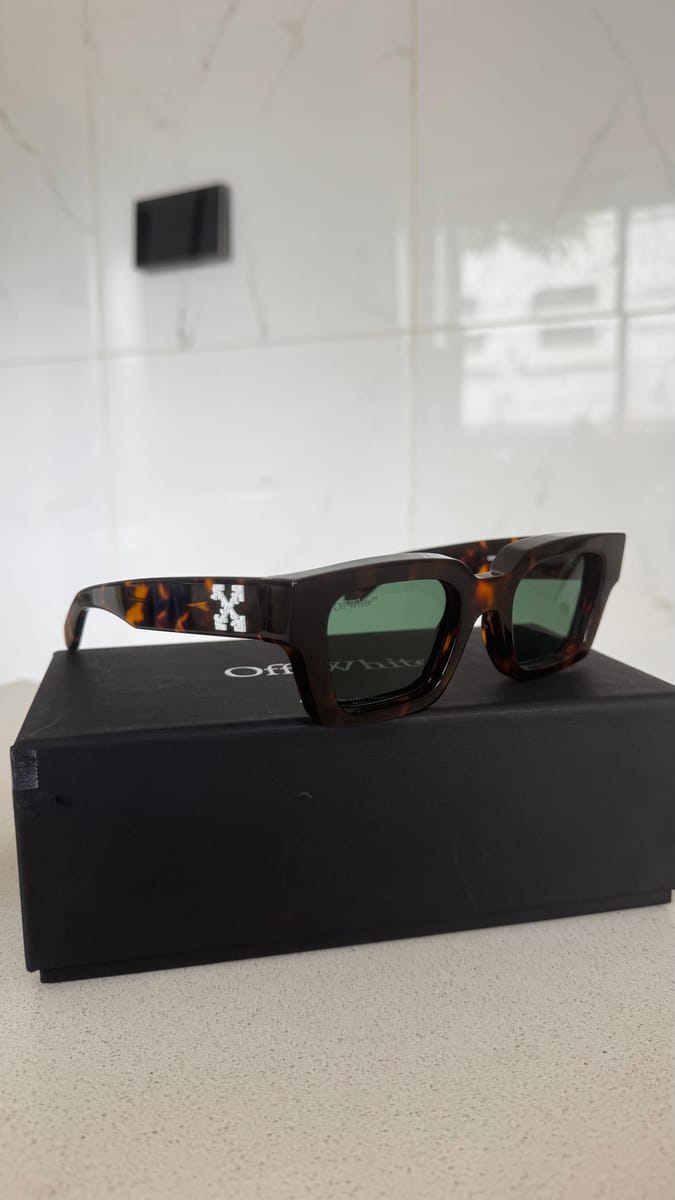 Off-White Virgil Sunglasses "Havana Green"